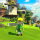 Link looks astonishing at the news of the Queen's hatred of livestreaming, in a shot from Wind Waker.